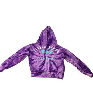 Tie Die Clothing Co., Purple Long Sleeve Hoody, Pismo Beach Ca. , Size 2-4 (XSM)